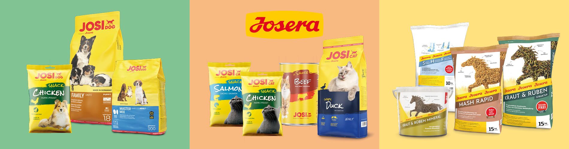 Josera Standard Hund, Katze, Pferd Josera Standard Hund, Katze, Pferd