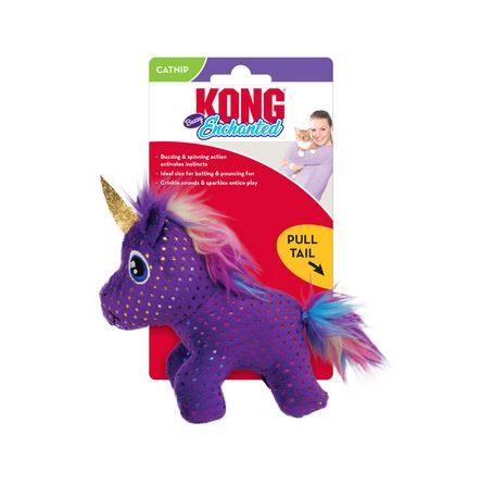 KONG Cat Enchanted Buzzy Unicorn