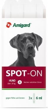 Amigard Spot-on Hund für Hunde über 30 kg 3x6 ml