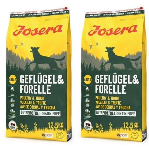 Josera Geflügel & Forelle 2 x 12,5 kg Sparpaket