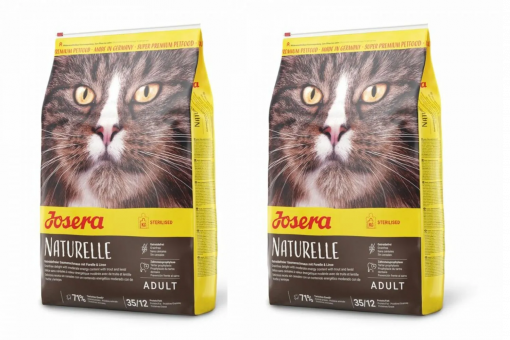 Josera Cat Naturelle 2 x 10 kg - Sparpaket