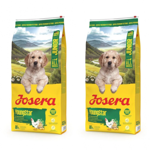 Josera YoungStar 2 x 12,5 kg Sparpaket Josera YoungStar 2 x 12,5 kg Sparpaket