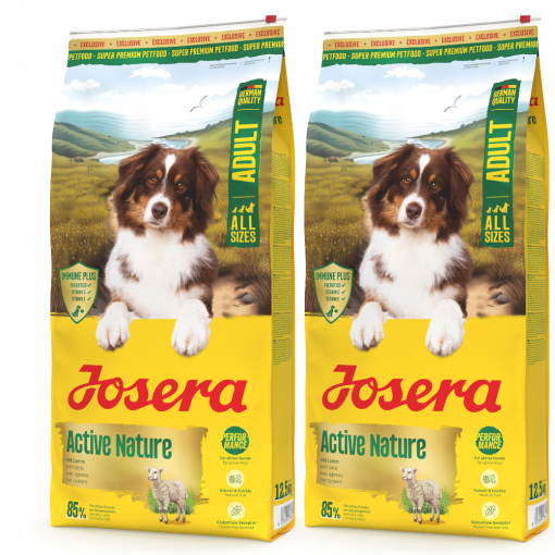 Josera Active Nature 2 x 12,5 kg Sparpaket