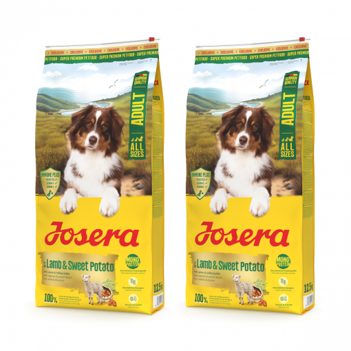 Josera Lamb & Sweet Potato 2 x 12,5 kg Sparpaket Josera Lamb & Sweet Potato 2 x 12,5 kg Sparpaket