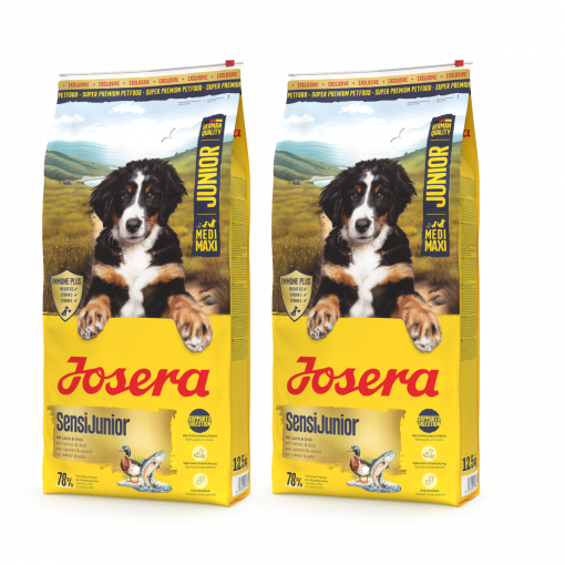 Josera SensiJunior Medi/Maxi 2 x 12,5 kg Sparpaket Josera SensiJunior Medi/Maxi 2 x 12,5 kg Sparpaket