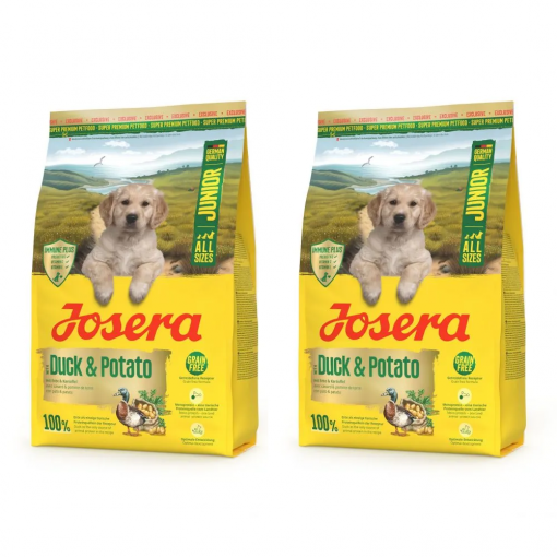 Josera Duck & Potato Junior 3 kg + 3 kg gratis