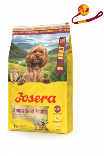 Josera Lamm & Süßkartoffel Mini Adult 10 kg + Wurfball gratis Josera Lamm & Süßkartoffel Mini Adult 10 kg + Wurfball gratis