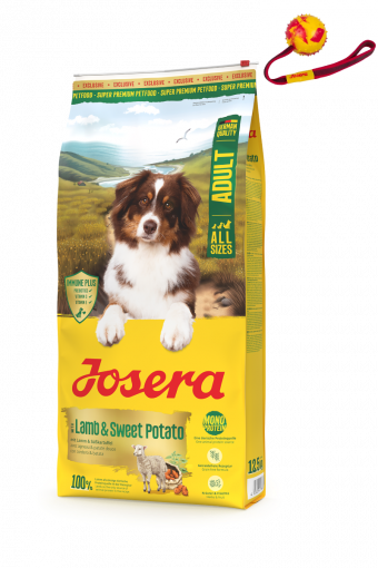 Josera Lamm & Batate 12,5 kg + Wurfball gratis Josera Lamm & Batate 12,5 kg + Wurfball gratis