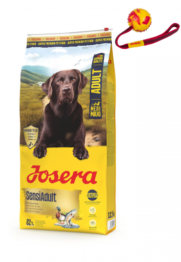 Josera SensiAdult 12,5 kg + Wurfball gratis Josera SensiAdult 12,5 kg + Wurfball gratis