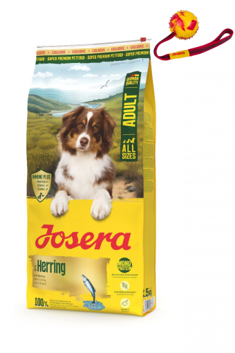 Josera Hering 12,5 kg + Wurfball gratis Josera Hering 12,5 kg + Wurfball gratis