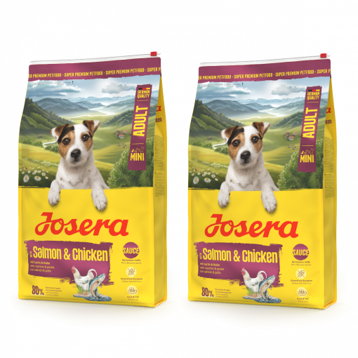 Josera Lachs & Huhn Mini Adult 2 x 10 kg Sparpaket Josera Lachs & Huhn Mini Adult 2 x 10 kg Sparpaket