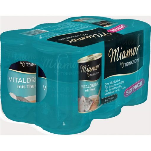 Miamor Trinkfein Vitaldrink Thunfisch Sixpack 6x135ml (Menge: 4 je Bestelleinheit)