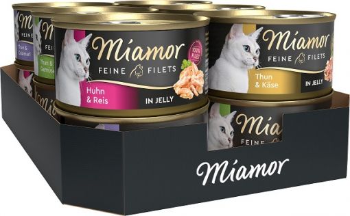 Miamor Feine Filets in Jelly Mixtray2 Dose 12 x 100 g