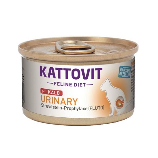 Kattovit Dose Feline Diet Urinary Struvitstein-Prophylaxe FLUTD (C-Rezeptur) 85g (Menge: 12 je Bestelleinheit)