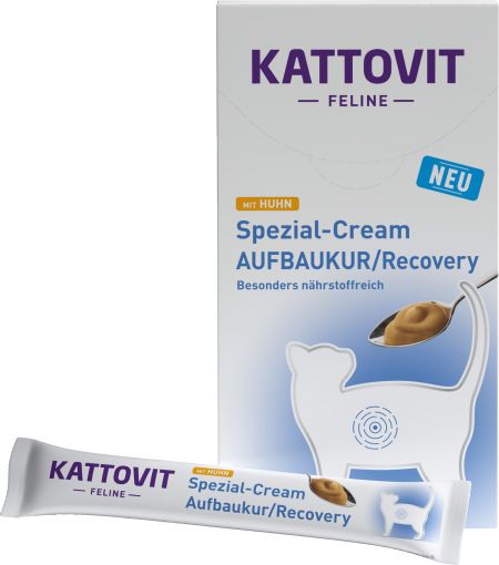 Kattovit Spezial-Cream Aufbaukur/Recovery mit Huhn 6x16g (Menge: 11 je Bestelleinheit)
