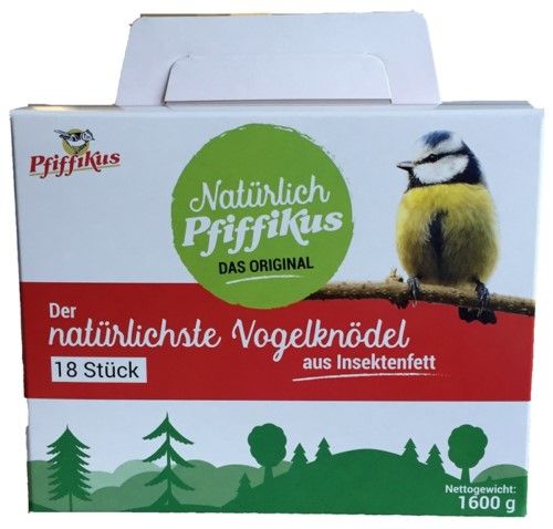 Pfiffikus Nat&uuml;rlich Insektenfettkn&ouml;del 18er Box