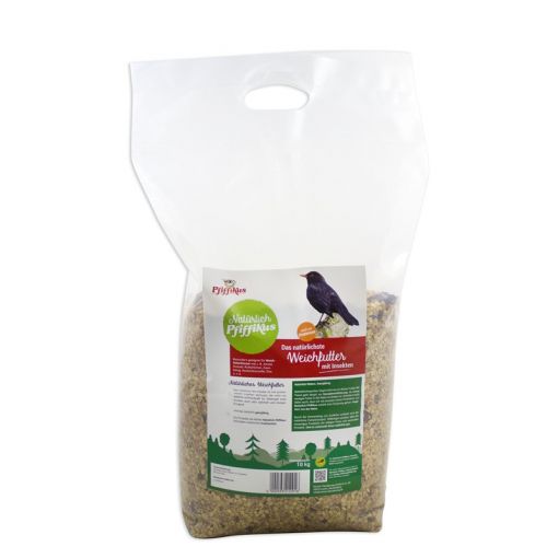 Natürlich Pfiffikus Weichfutter mit Insekten 10 kg Natürlich Pfiffikus Weichfutter mit Insekten 10 kg