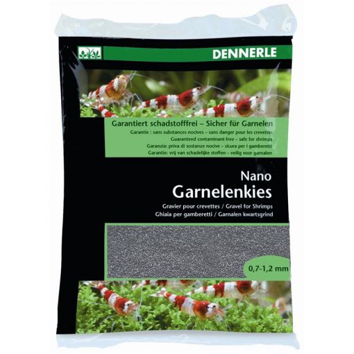 Dennerle Nano Garnelenkies Arkansas grau 2kg