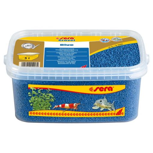 sera Gravel Blue 2-3 mm 3.000 ml