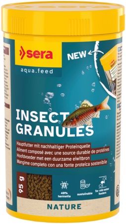 sera Insect Nature 1,5 mm 250 ml (95 g) sera Insect Nature 1,5 mm 250 ml (95 g)