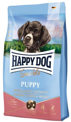 Happy Dog Sensible Puppy Lachs & Kartoffel 10 kg