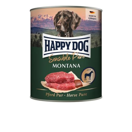 Happy Dog Dose Sensible Pure Montana Pferd 800g (Menge: 6 je Bestelleinheit)