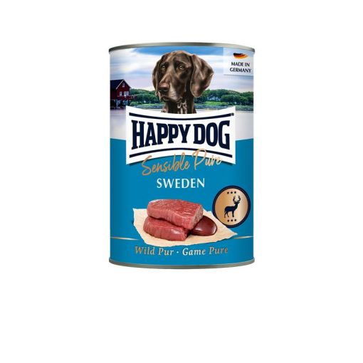 Happy Dog Dose Sensible Pure Sweden Wild Pur 400g (Menge: 6 je Bestelleinheit)