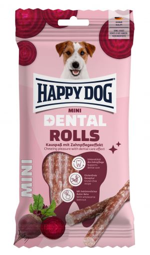 Happy Dog Dental Snacks Dental Rolls Mini 92g (Menge: 12 je Bestelleinheit)