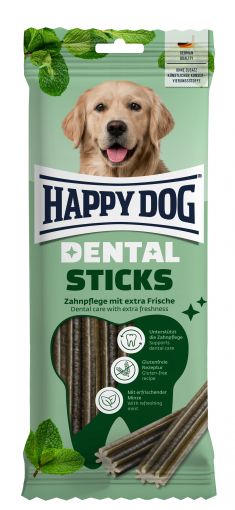 Happy Dog Dental Snacks Dental Sticks 130g (Menge: 12 je Bestelleinheit)