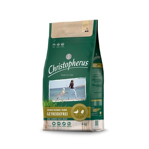 Christopherus Erwachsener Hund Getreidefrei Ente & Kartoffel 4kg