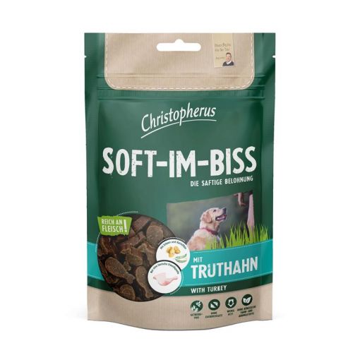 Christopherus Snacks Soft-Im-Biss mit Truthahn 125 g (Menge: 12 je Bestelleinheit)