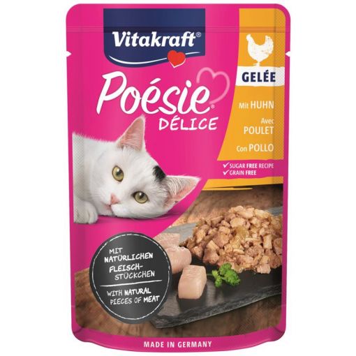 Vitakraft Cat Poésie Délice Gelee Huhn 85g PB