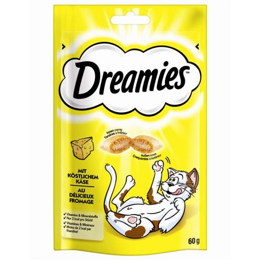 Dreamies Käse 60g (Menge: 6 je Bestelleinheit)