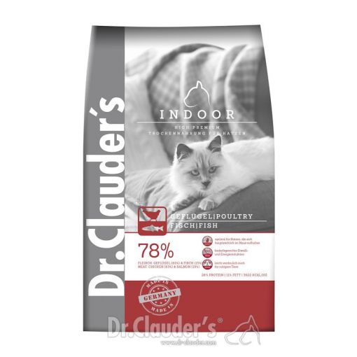 Dr. Clauders Cat High Premium Indoor 400g