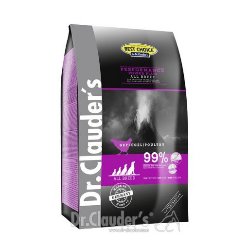 Dr. Clauders Best Choice Dog All Breed Performance Power Plus 4kg