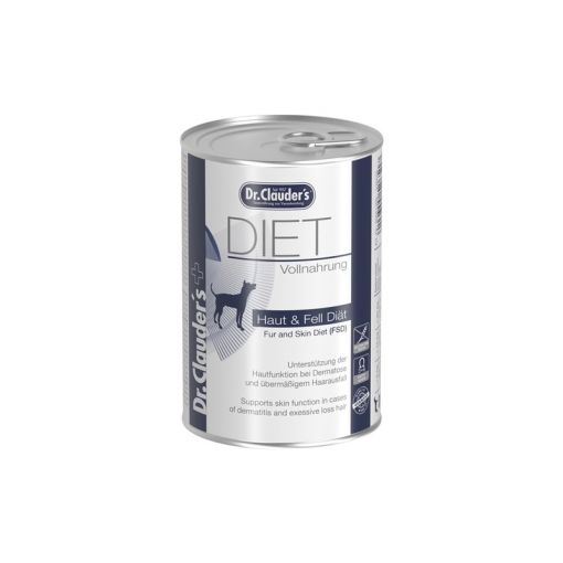 Dr. Clauders Dog Di&auml;t FSD Haut & Felldi&auml;t 400g (Menge: 6 je Bestelleinheit)