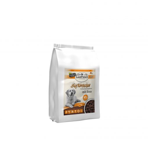 Landfleisch Dog Softbrocken mit Ente getreidefrei 1,5 kg