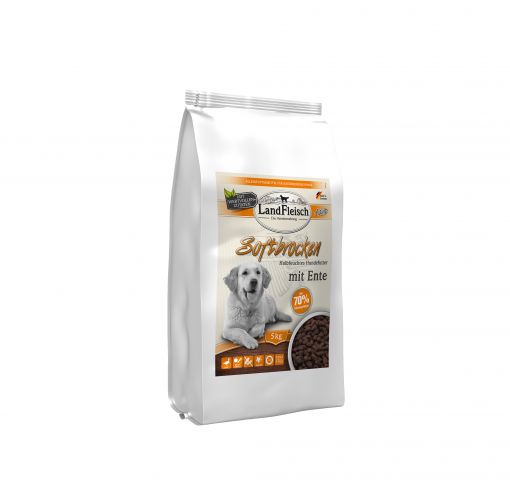 Landfleisch Dog Softbrocken mit Ente getreidefrei 5 kg