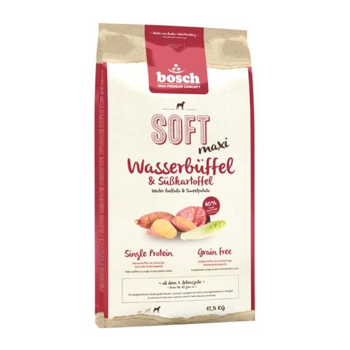 Bosch Soft Maxi Wasserbüffel & Süßkartoffel 12,5 kg