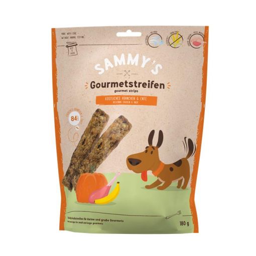 Bosch Sammys Gourmetstreifen Hühnchen & Ente 180g (Menge: 6 je Bestelleinheit)