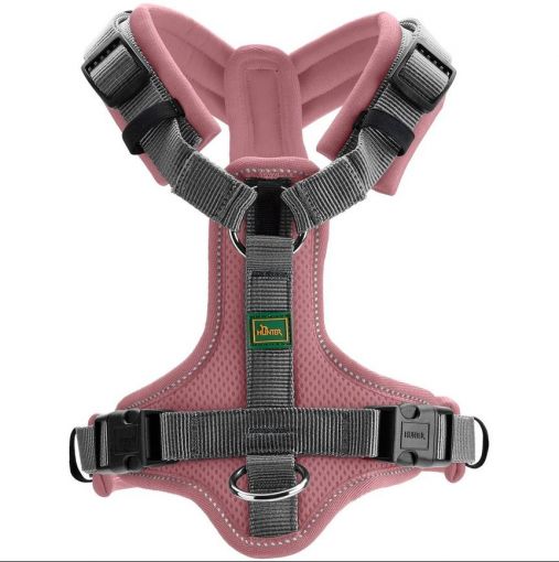 Hunter Geschirr Maldon Up Polyester altrosa/grau 37-53/XS-S Hunter Geschirr Maldon Up Polyester altrosa/grau 37-53/XS-S