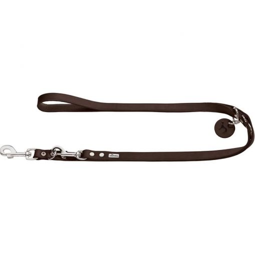 Hunter V-Leine Rindsleder dunkelbraun 16/300 Hunter V-Leine Rindsleder dunkelbraun 16/300