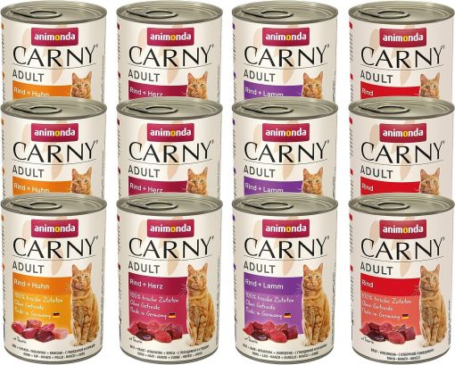 Animonda Carny Adult Mixpaket 1 Herzhafte Variation 12 x 400g