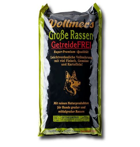 Vollmers Große Rassen Getreidefrei 15 kg