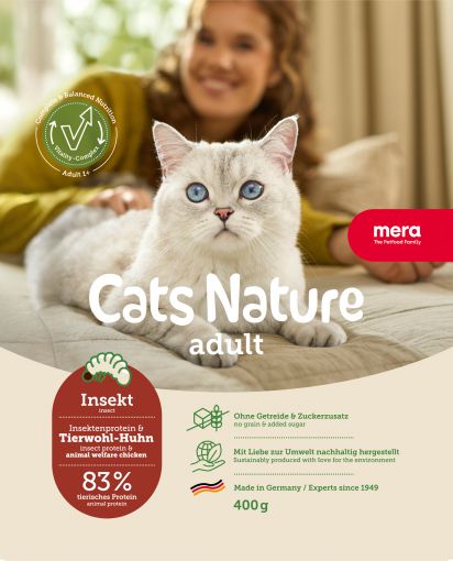 Mera Cat Nature Adult Insect 400g