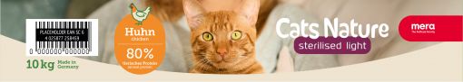 Mera Cat Nature Sterilized / Light Huhn 10kg