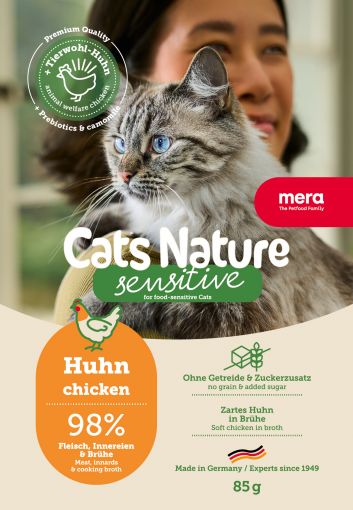 Mera Cat Nature Sensitive Adult Huhn 85g (Menge: 12 je Bestelleinheit)