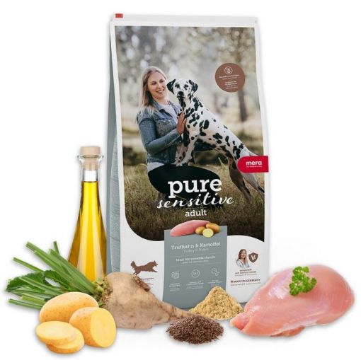 Mera Dog Pure Sensitive Fresh Meat Truthahn & Kartoffel 1kg