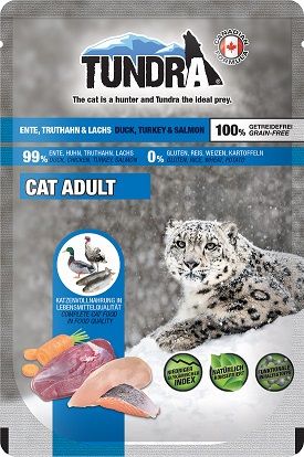 Tundra Cat PB Ente, Truthahn & Lachs 85g (Menge: 16 je Bestelleinheit)