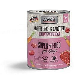 MACs Dog Kopffleisch & Karotten 800g (Menge: 6 je Bestelleinheit)